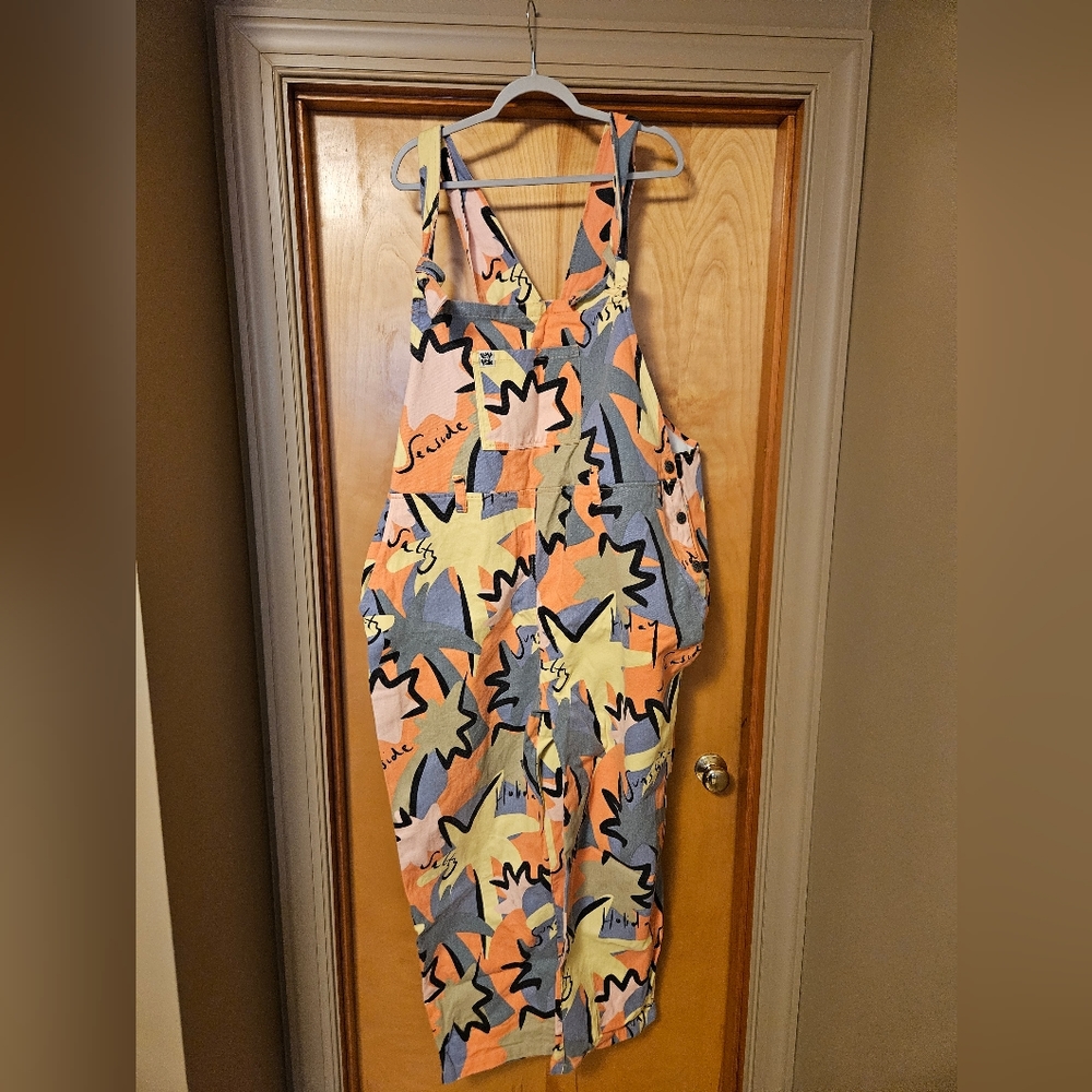 Lucy & Yak Easton Dungarees Salty Sunshine US20